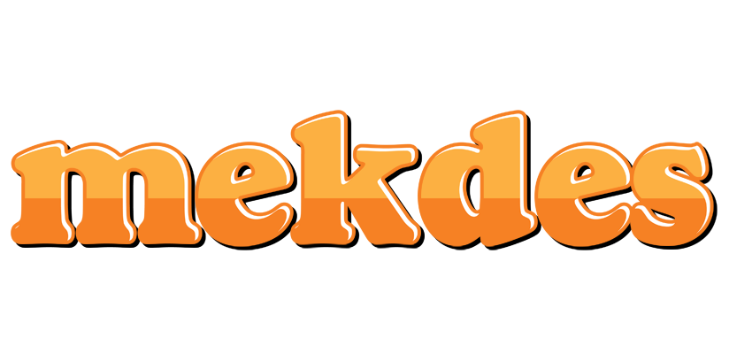 Mekdes orange logo