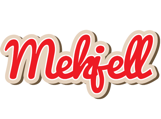 Mekjell chocolate logo