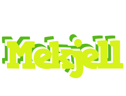 Mekjell citrus logo