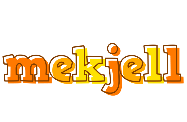 Mekjell desert logo