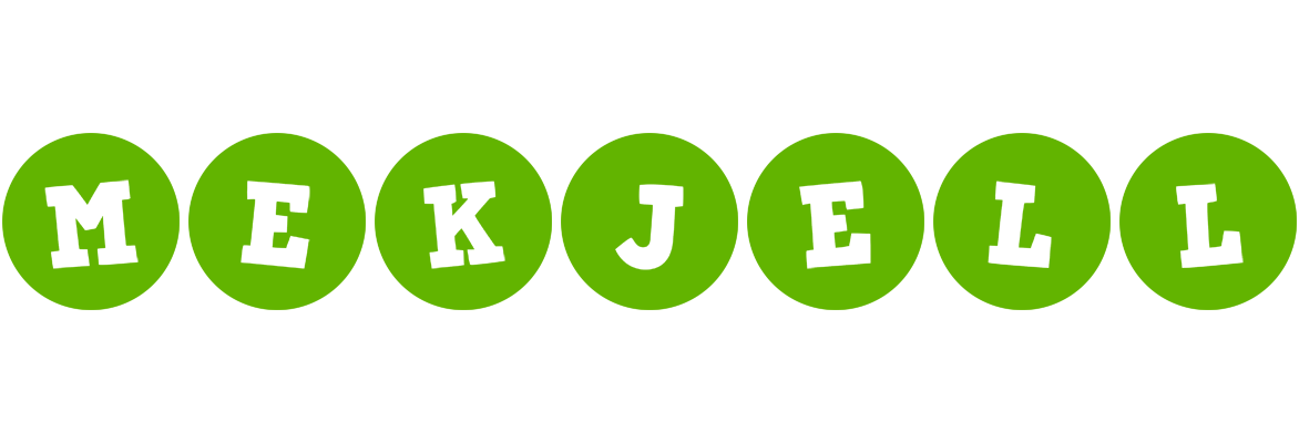 Mekjell games logo