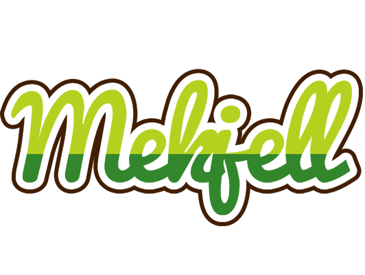 Mekjell golfing logo