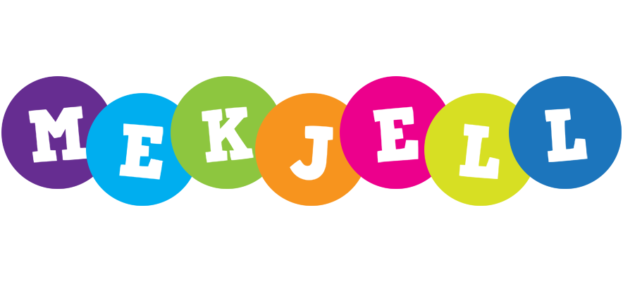 Mekjell happy logo