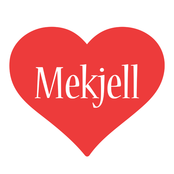 Mekjell love logo