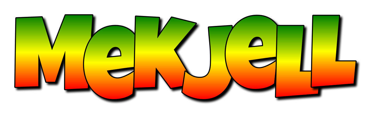 Mekjell mango logo