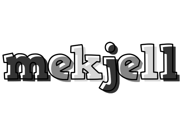 Mekjell night logo