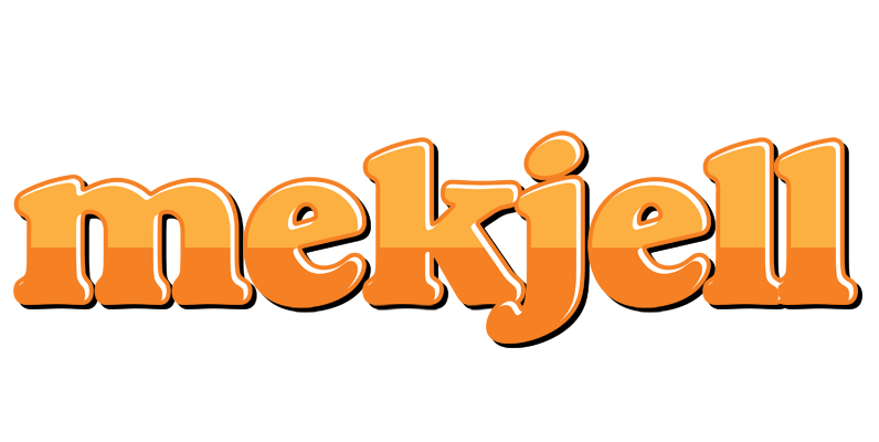 Mekjell orange logo