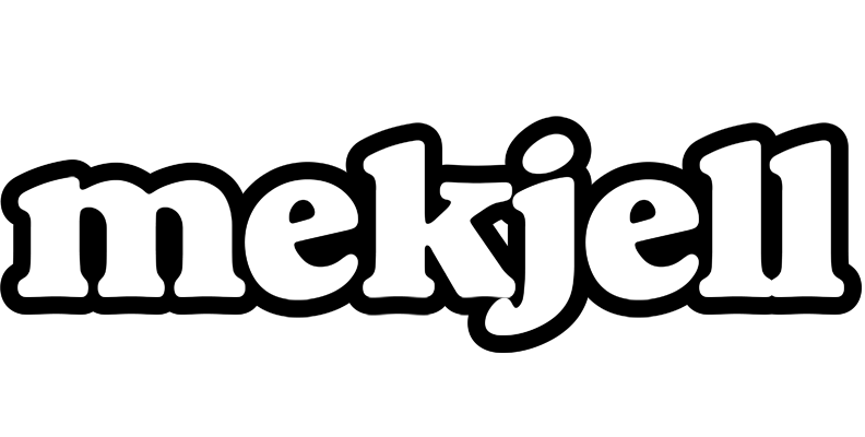 Mekjell panda logo
