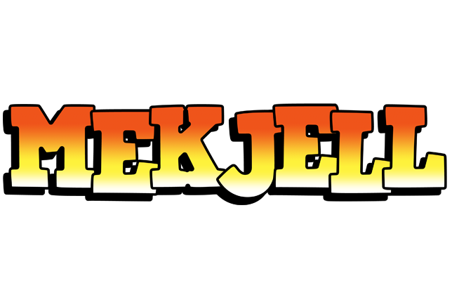 Mekjell sunset logo