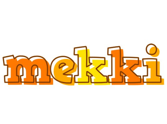 Mekki desert logo