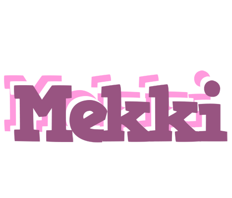 Mekki relaxing logo