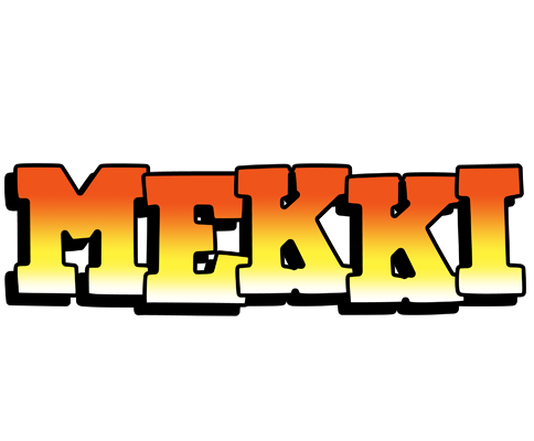 Mekki sunset logo