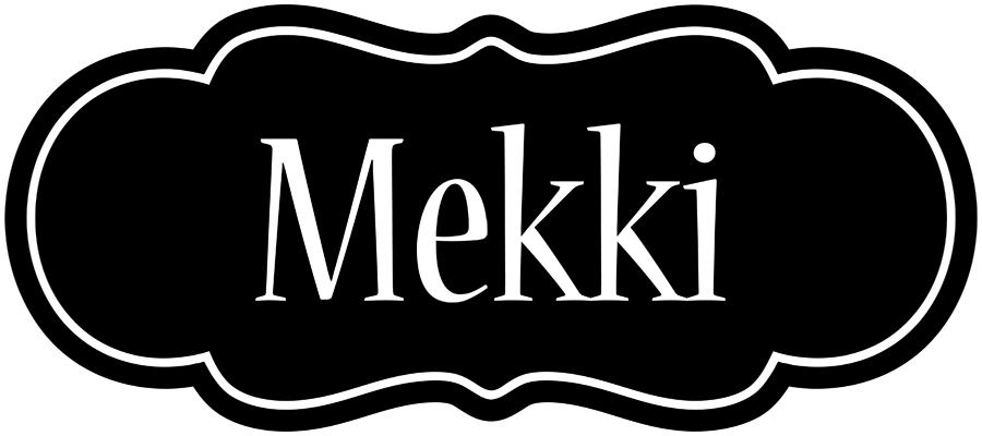 Mekki welcome logo