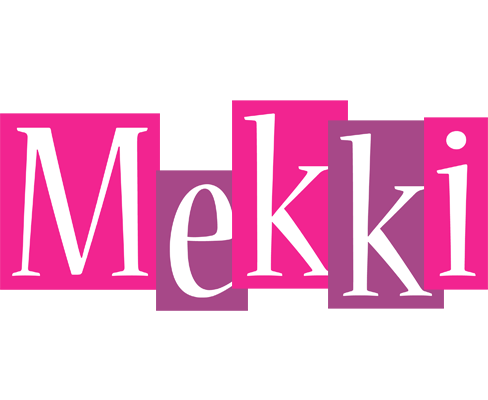 Mekki whine logo