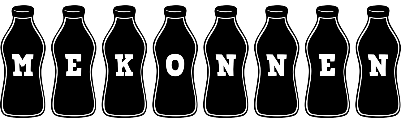Mekonnen bottle logo