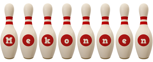 Mekonnen bowling-pin logo