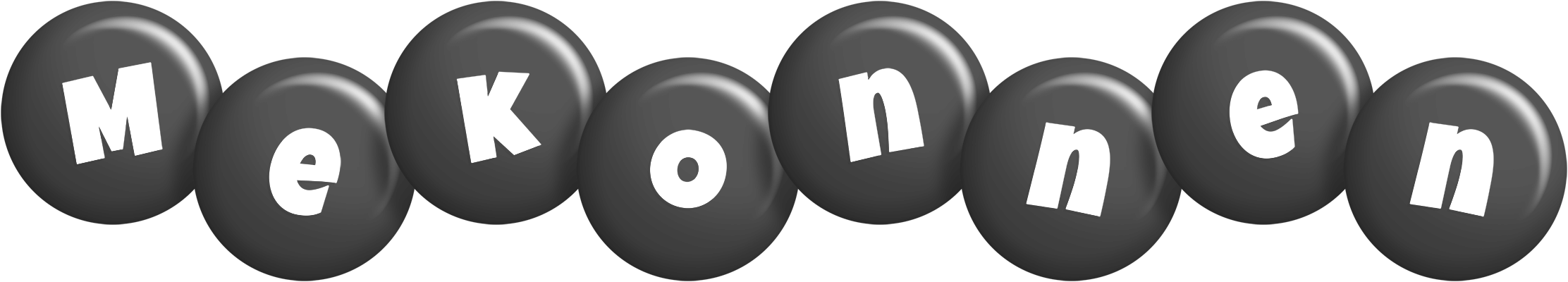 Mekonnen candy-black logo