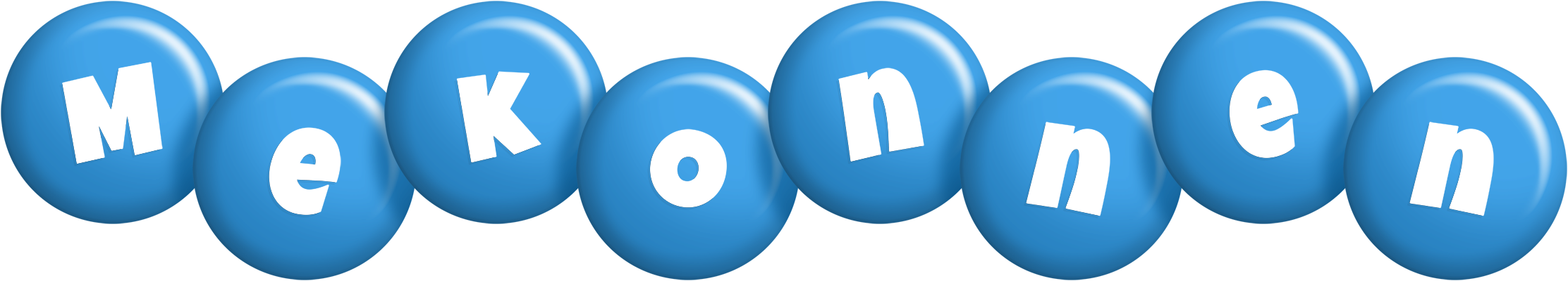 Mekonnen candy-blue logo
