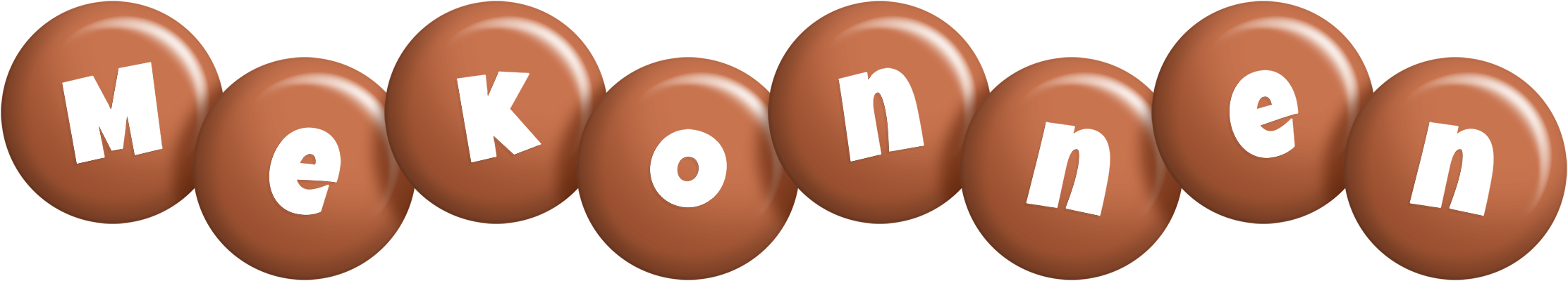 Mekonnen candy-brown logo