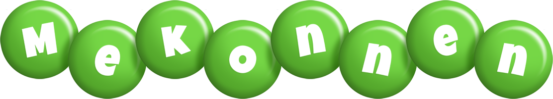 Mekonnen candy-green logo