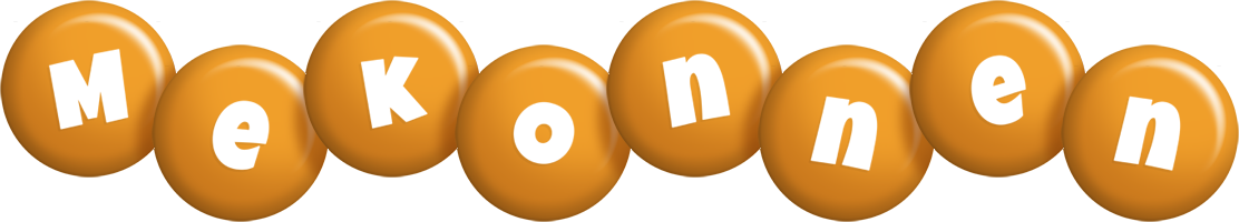 Mekonnen candy-orange logo