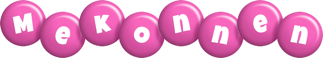 Mekonnen candy-pink logo