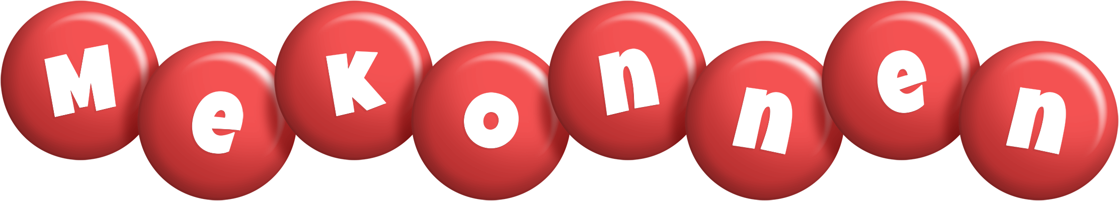 Mekonnen candy-red logo