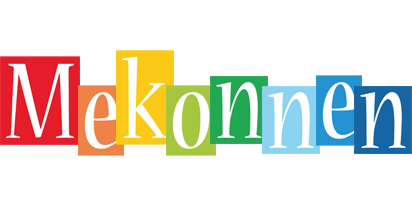 Mekonnen colors logo