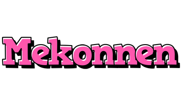 Mekonnen girlish logo