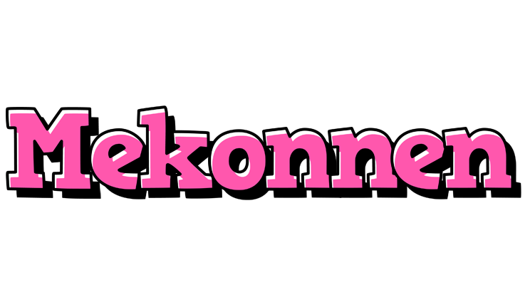 Mekonnen girlish logo