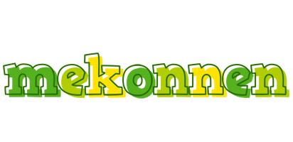 Mekonnen juice logo