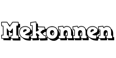 Mekonnen snowing logo