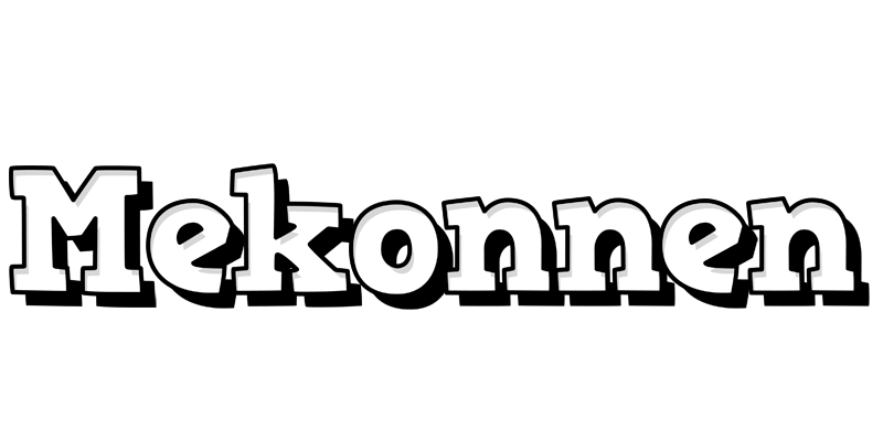 Mekonnen snowing logo