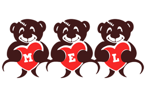 Mel bear logo