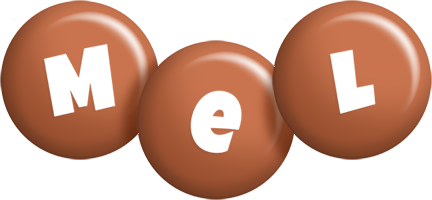 Mel candy-brown logo