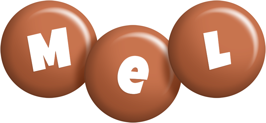 Mel candy-brown logo
