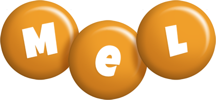 Mel candy-orange logo