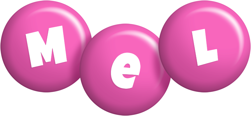 Mel candy-pink logo