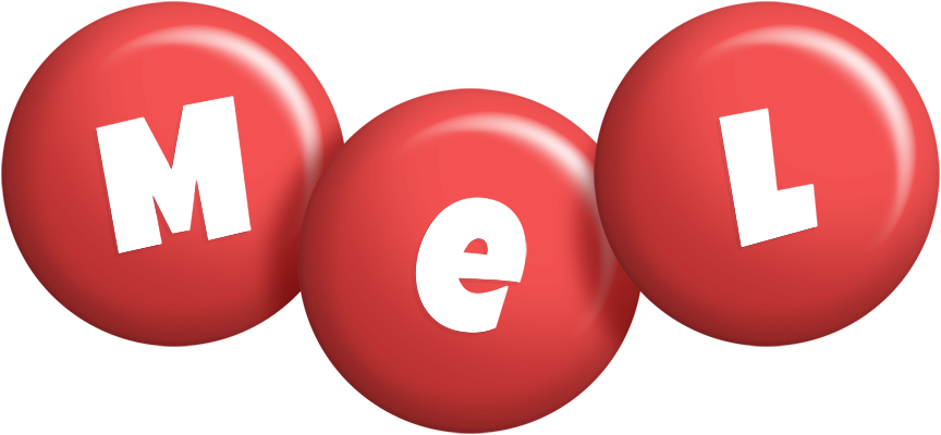 Mel candy-red logo