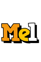 Mel cartoon logo