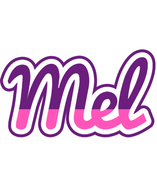 Mel cheerful logo