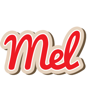 Mel chocolate logo