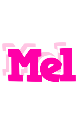 Mel dancing logo