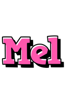 Mel girlish logo