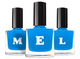 Mel glossy logo