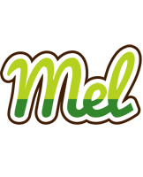 Mel golfing logo