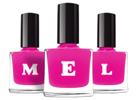 Mel nails logo