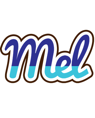 Mel raining logo