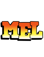 Mel sunset logo