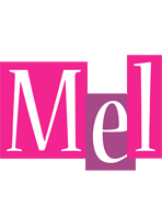 Mel whine logo